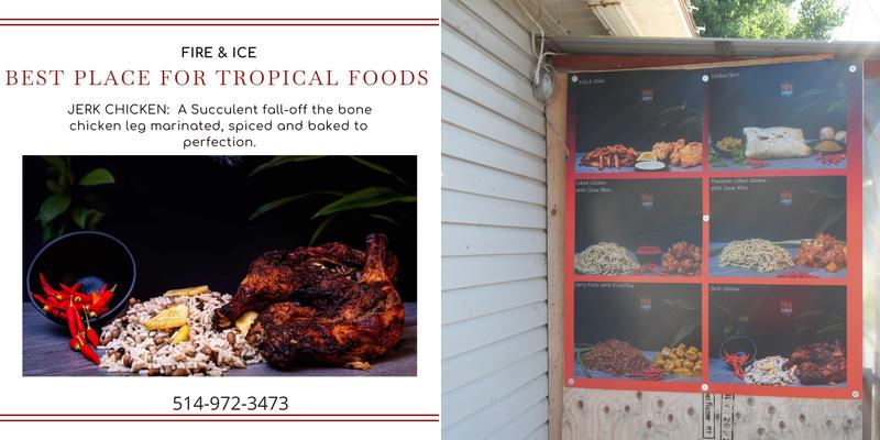 Fire & Ice Menu