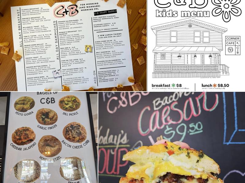 C&B Corner Cafe Menu