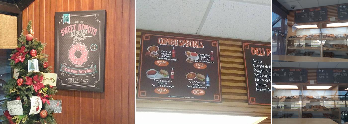 Coffee Way Donuts Menu