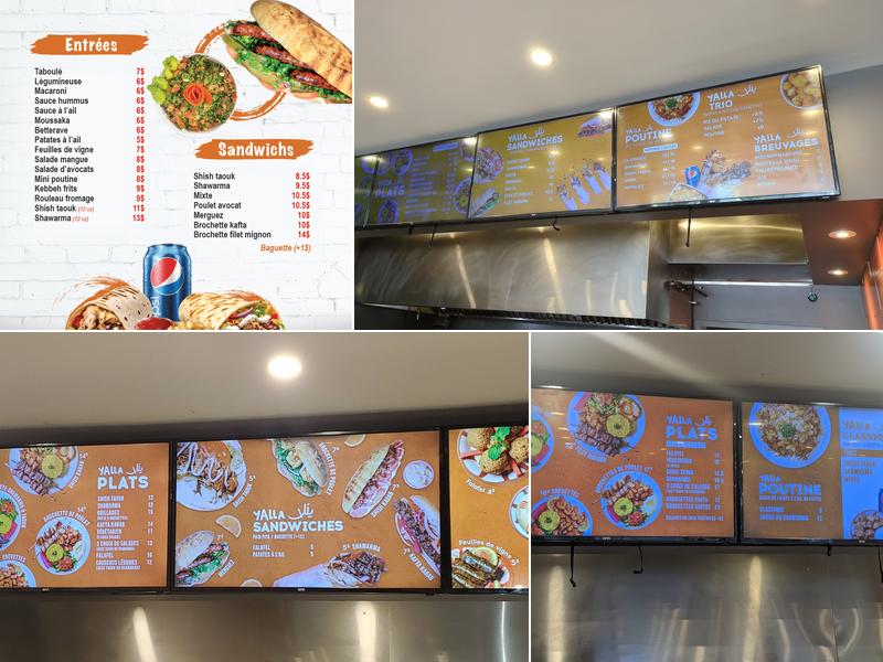 YALLA TAOUK Menu
