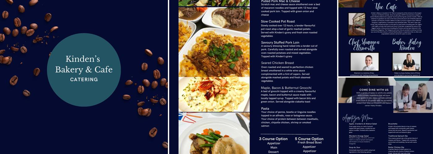 Kinden’s Bakery & Cafe Menu