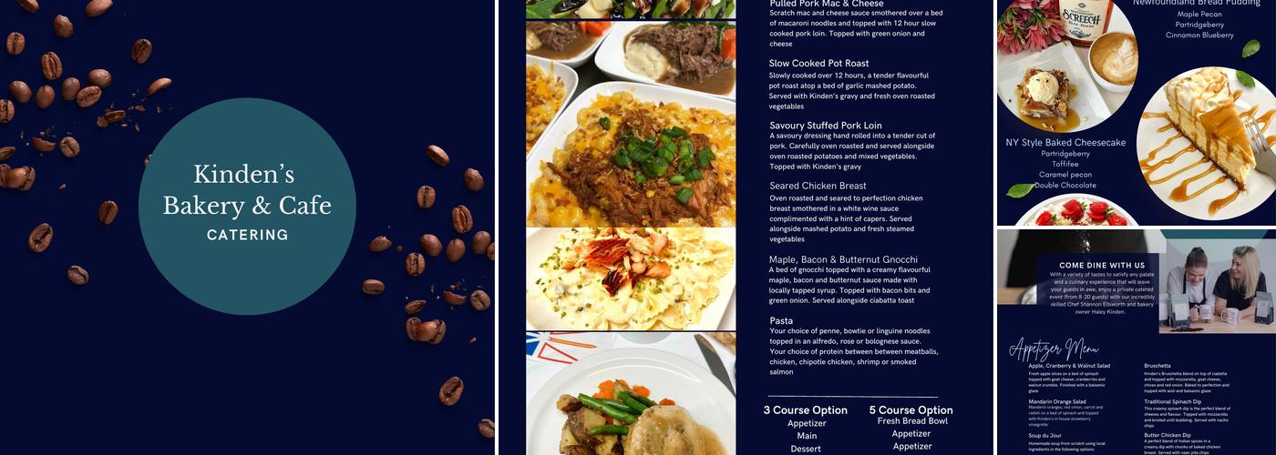 Kinden’s Bakery & Cafe Menu