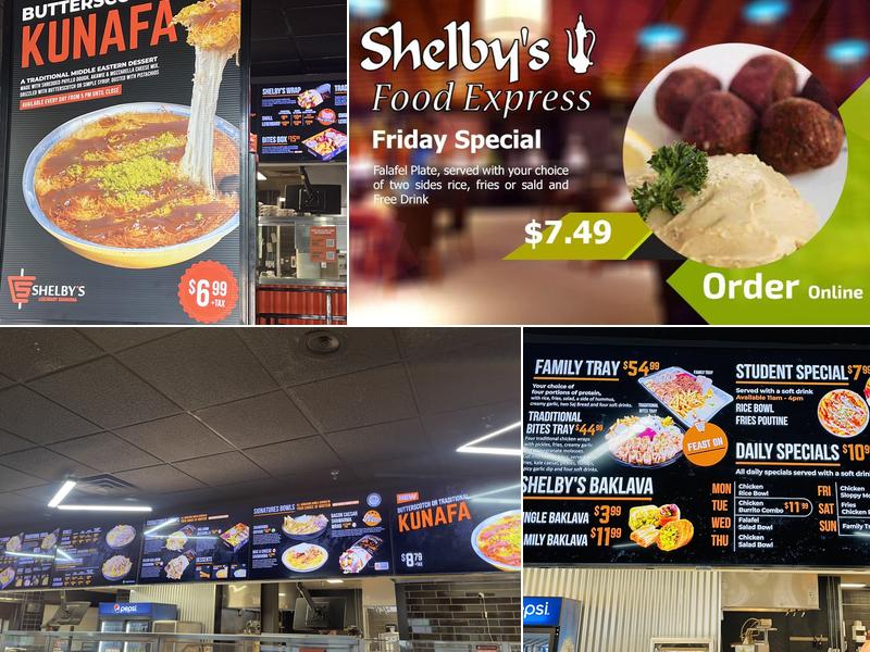 Shelby's Legendary Shawarma - Highbury (Drive Thru) Menu