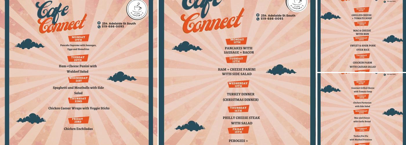 Café Connect Menu