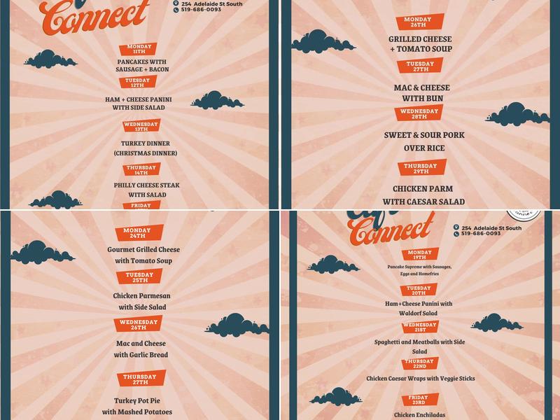 Café Connect Menu