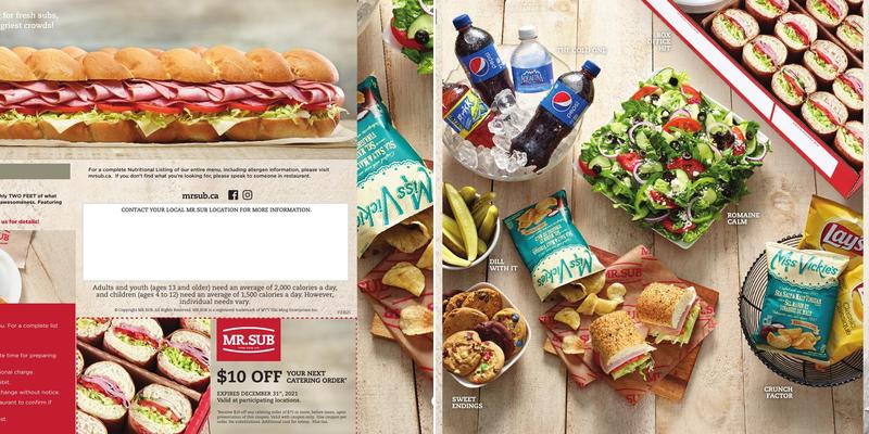 Mr.Sub Menu