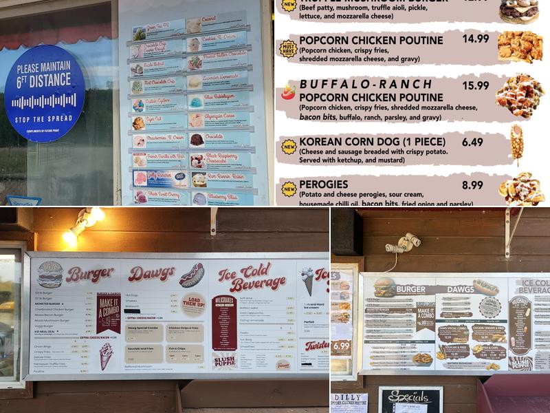 Snack Shack Lumsden Menu