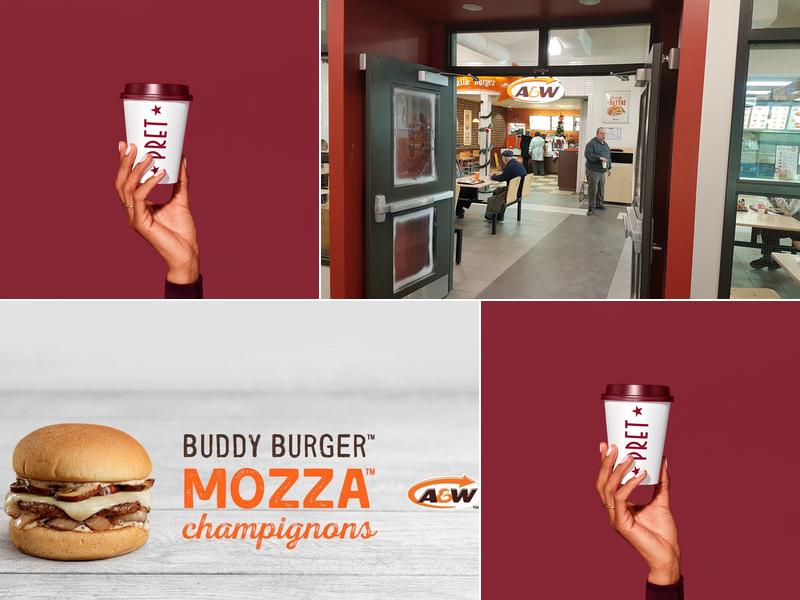 A&W Canada Aire de service de la Baie-de-Maski,  161 Autoroute 40 Est, Maskinongé