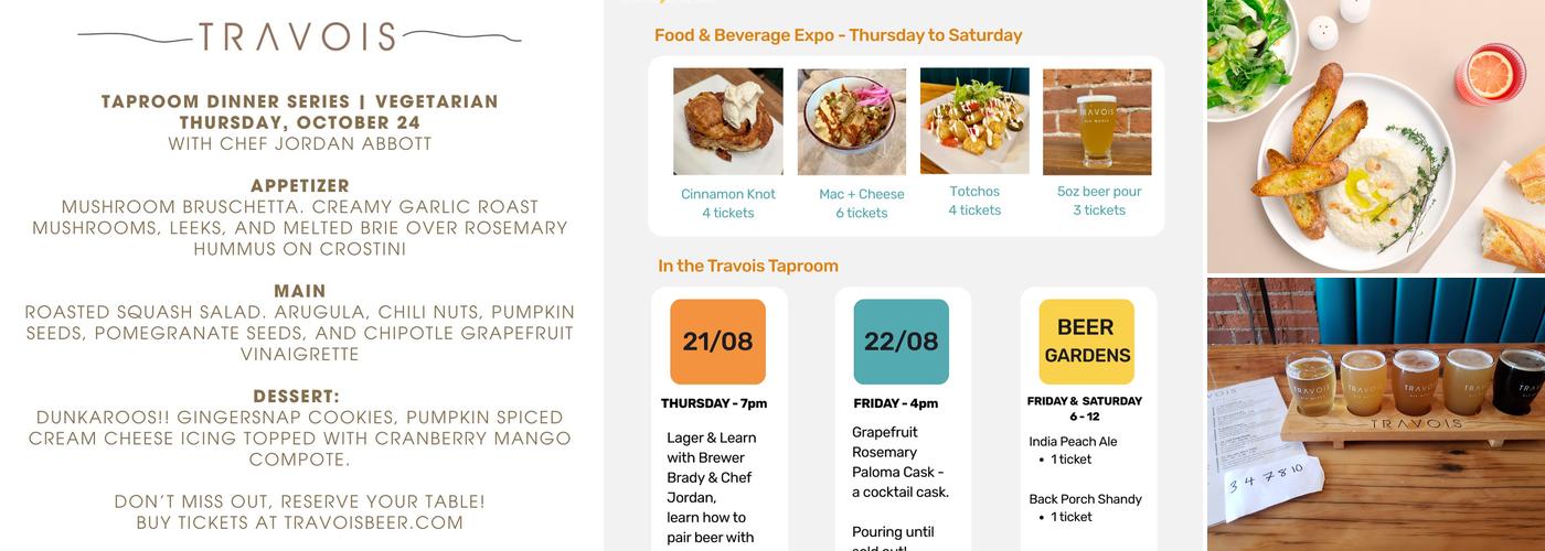 Travois Ale Works Menu