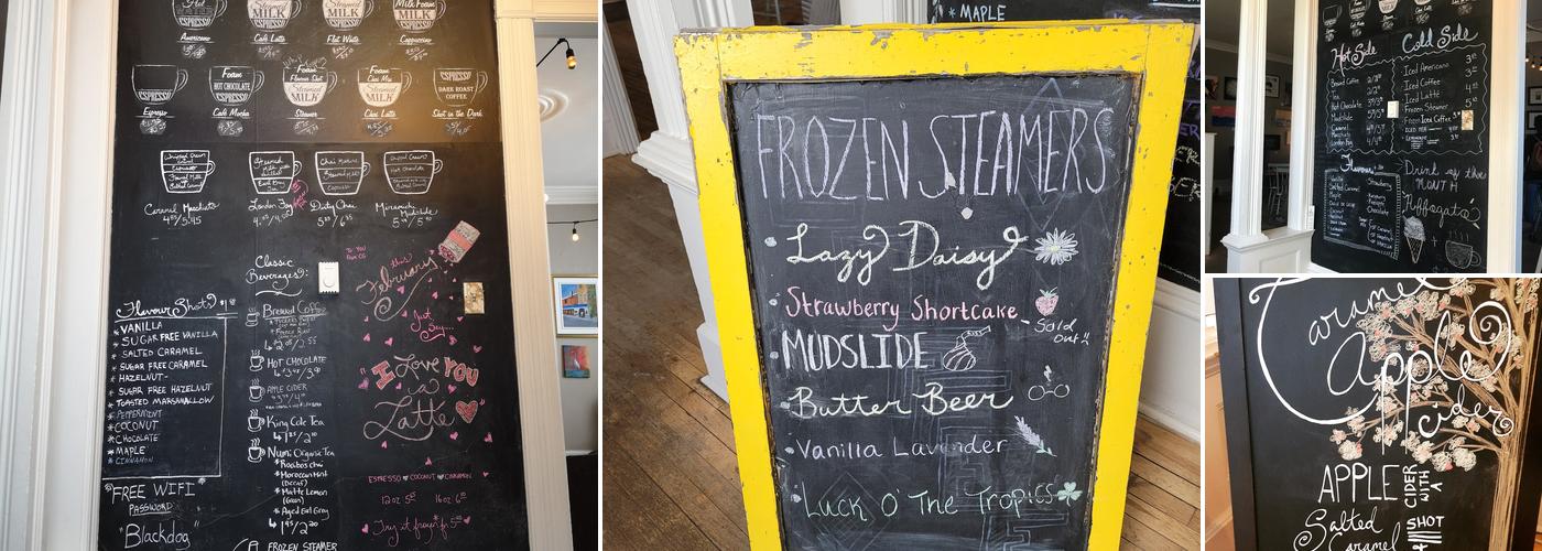 Creative Grounds Cafe Menu