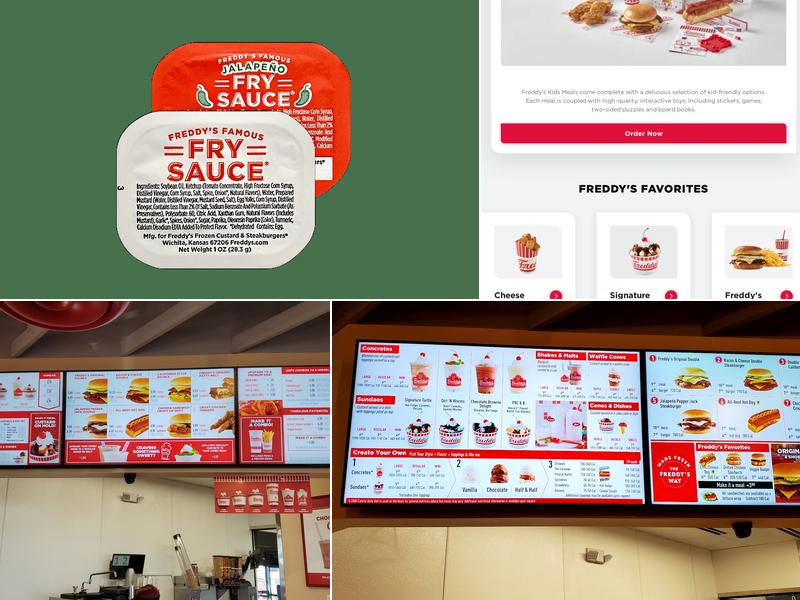 Freddy's Frozen Custard & Steakburgers Menu