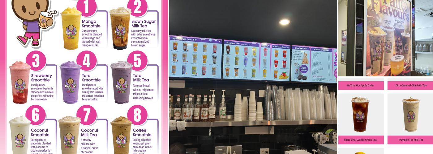 Mo'Cha Bubble Tea - Streetsville Menu