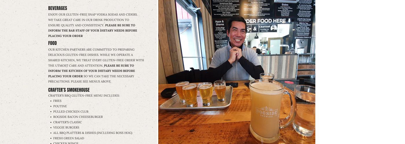 Bogside Brewing Menu