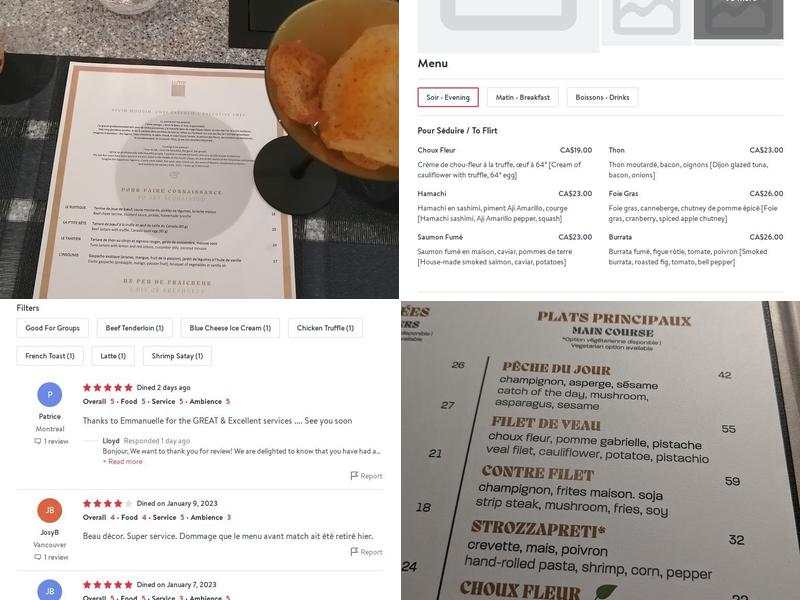 Lloyd Menu