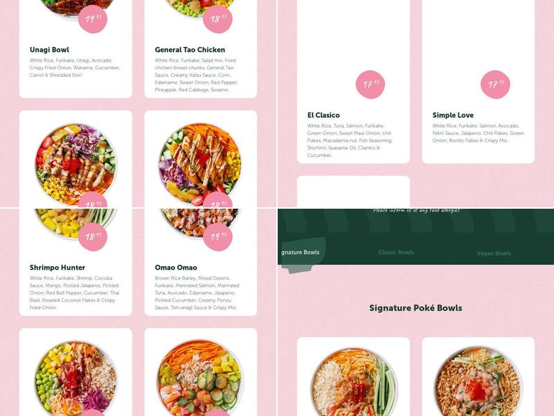 'Olu 'Olu Poké Ste-Catherine Est Menu