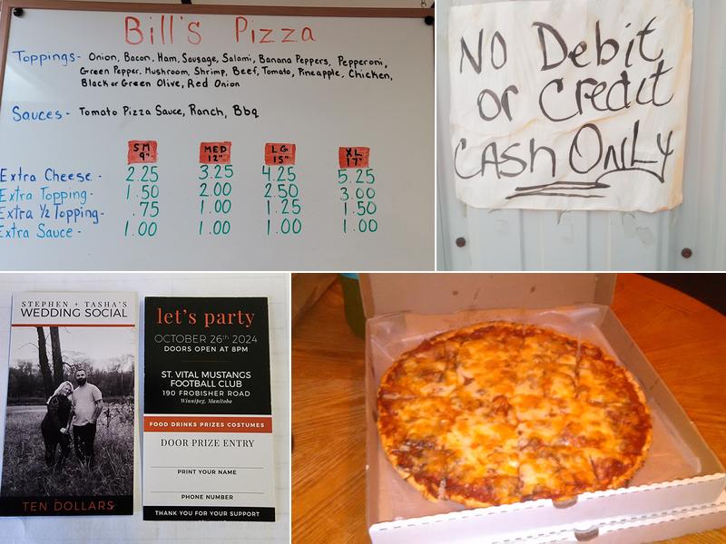 Bill's Pizza Lord Selkirk Hwy, Morris