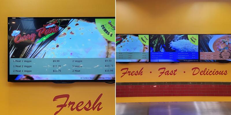 Curry Point Menu