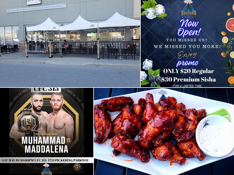 The Volcano Cafe & Lounge 1755 Pickering Pkwy #25, Pickering