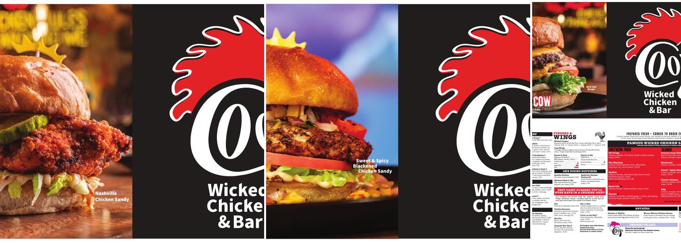 Coop Wicked Chicken & Bar Port Carling Menu