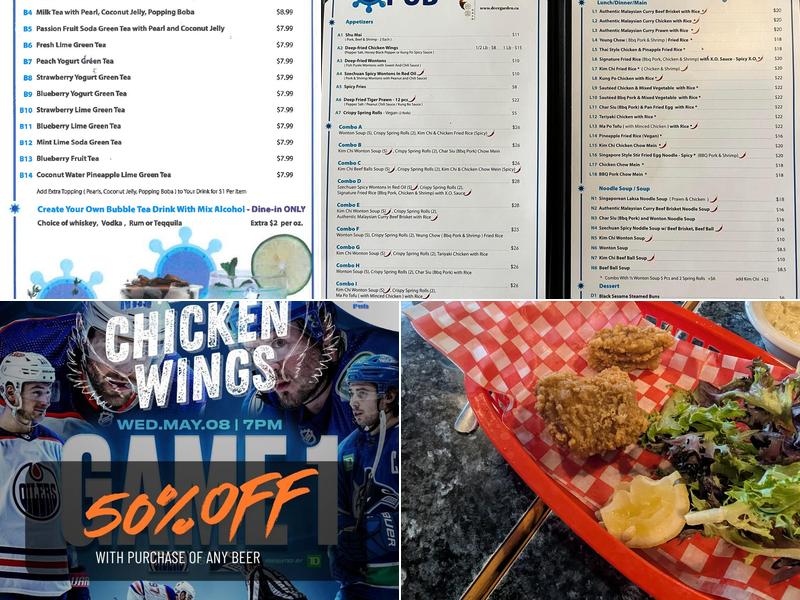 Quarterdeck Restaurant & Pub Menu