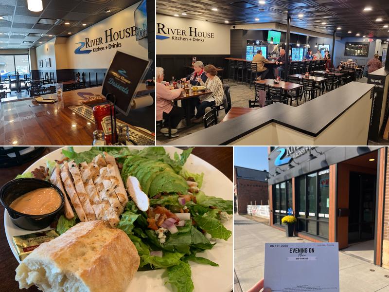 River House kitchen + drinks