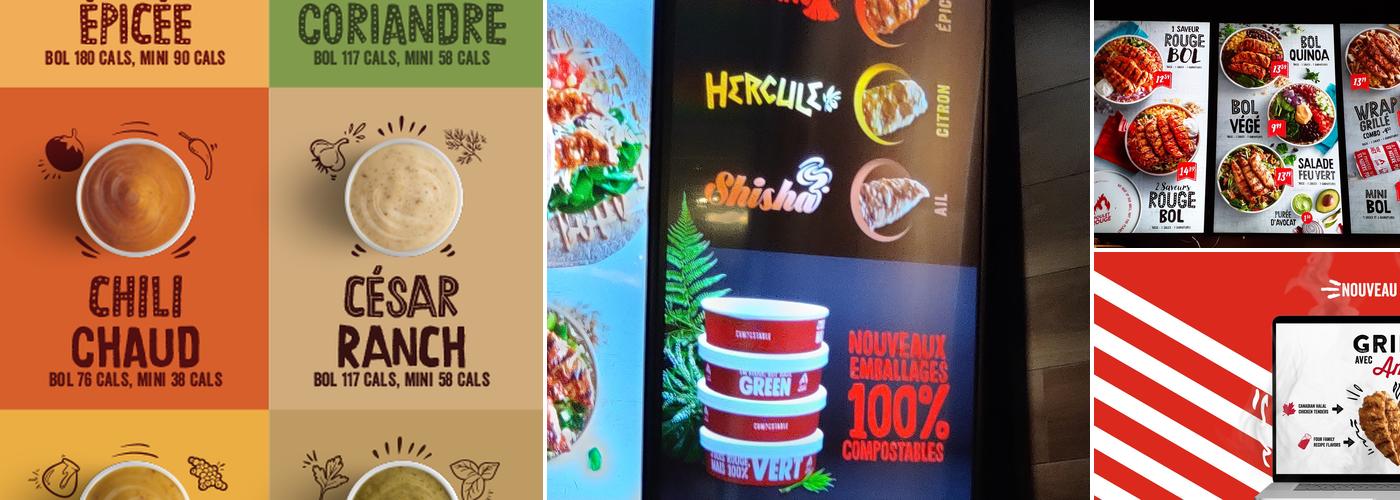 Restaurant Poulet Rouge Laurier Québec Menu