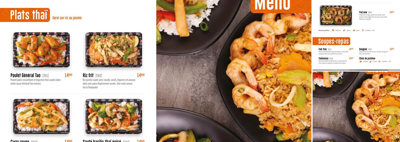 AKI sushi St Roch Menu