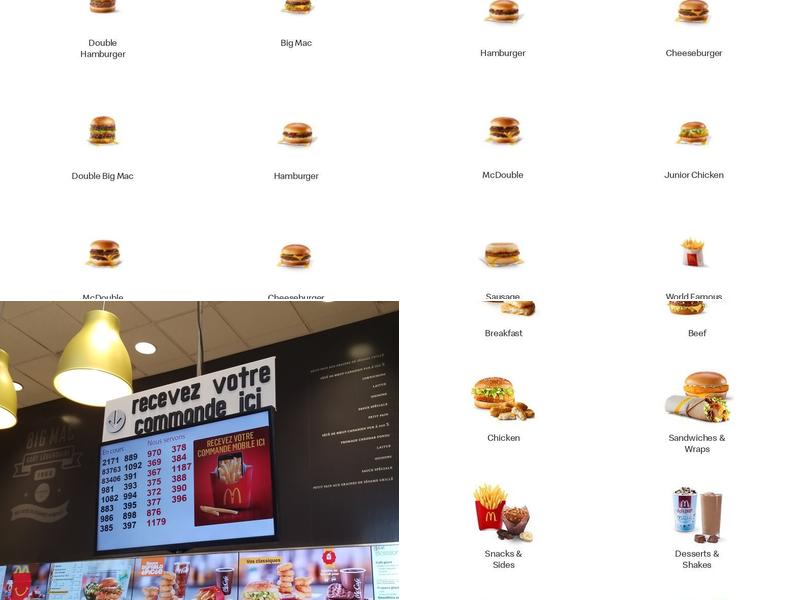McDonald's Menu