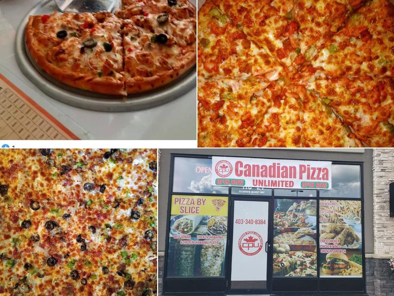 Canadian Pizza Unlimited and Sharwama Red Deer(clearview)