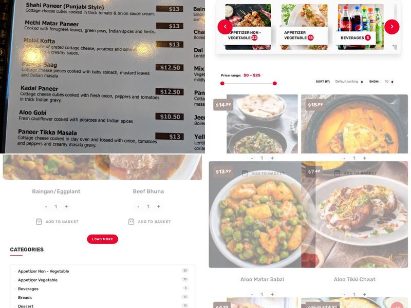 Star Anise Grill Indian Bistro Menu