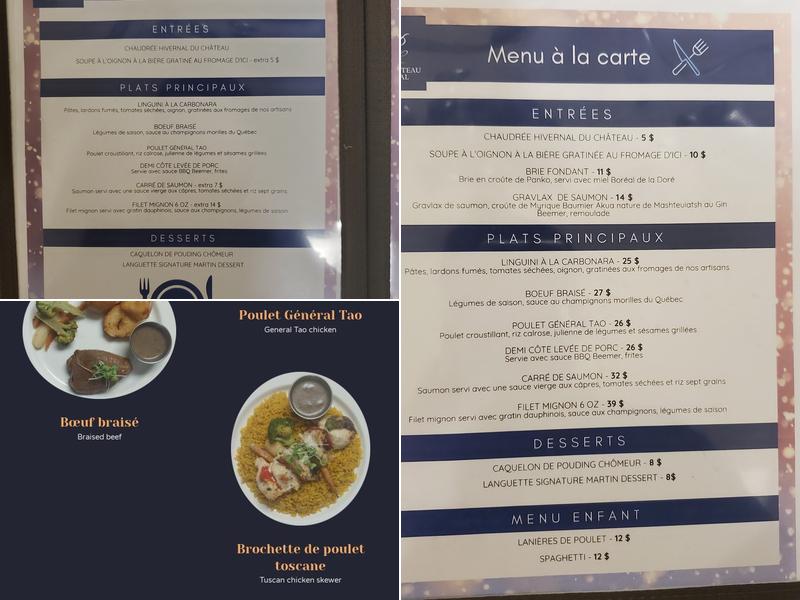 Restaurant L'Abordage Menu