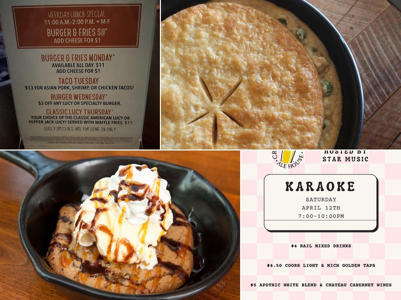 Crooked Pint Ale House Menu