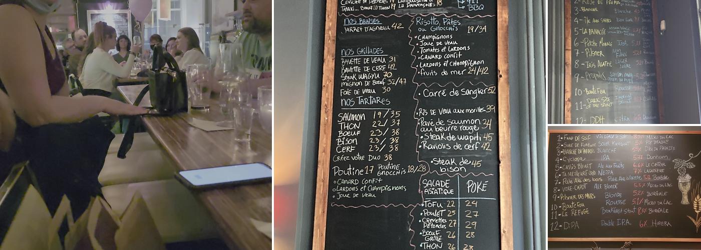 Restaurant L'Assorti Menu