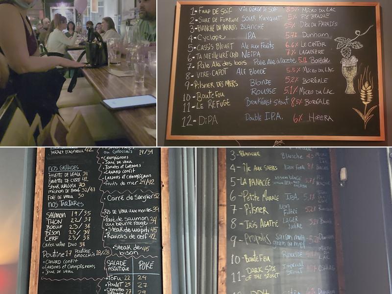 Restaurant L'Assorti Menu