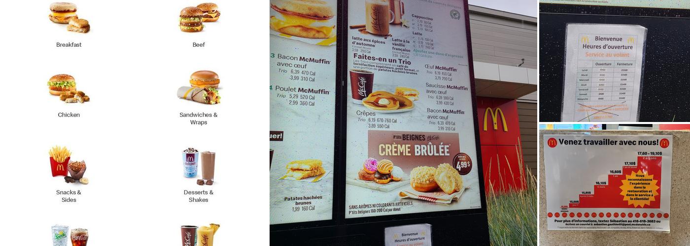 McDonald's Menu