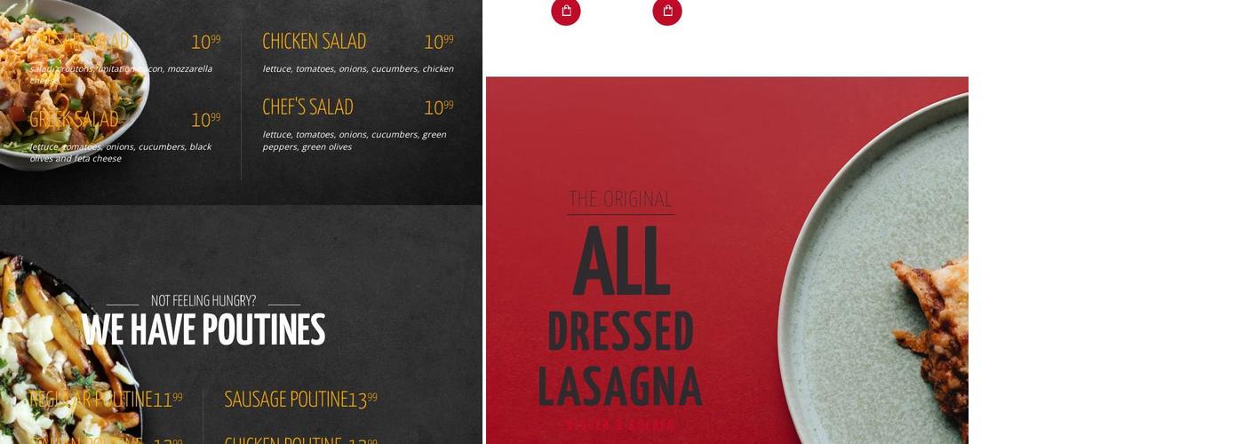 St-Nicholas Pizza Menu