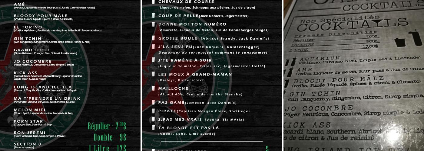 Café Le Flore Menu
