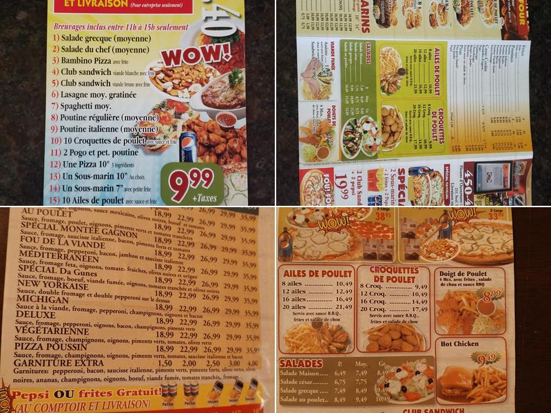 Restaurant Da Gunes Menu