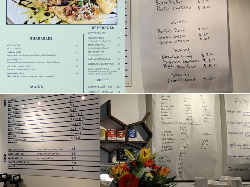 Stillfood bistro & cappuccino bar Menu