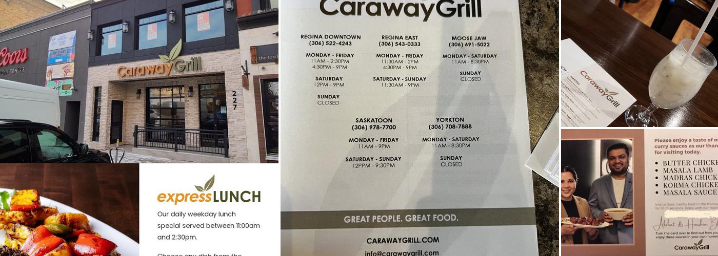 Caraway Grill - Saskatoon Menu