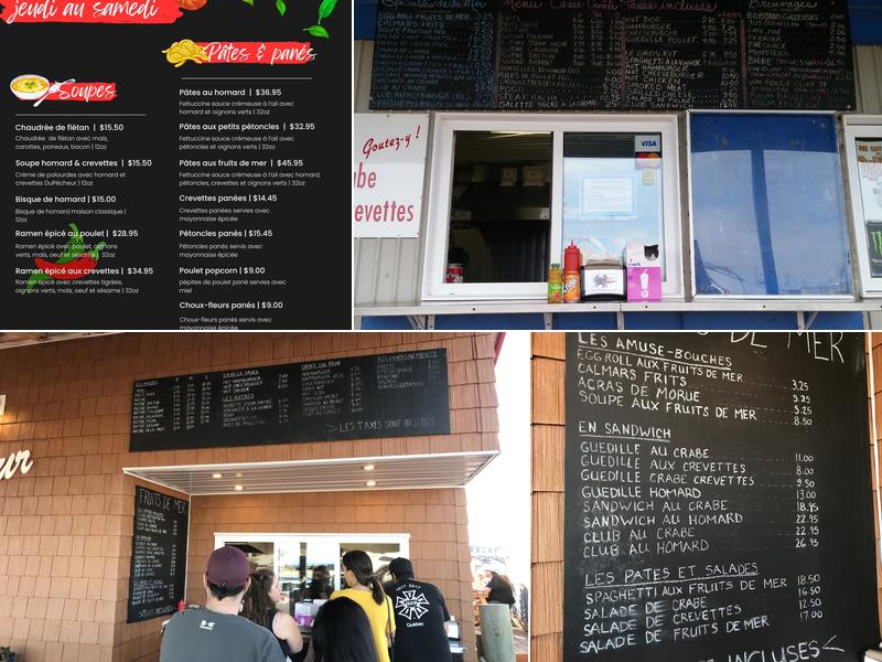 Casse-Croûte du Pêcheur Menu