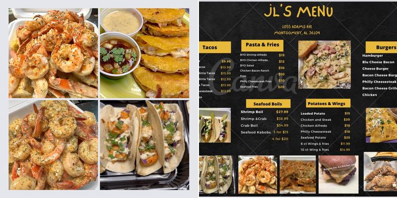 JL'S KITCHEN Menu