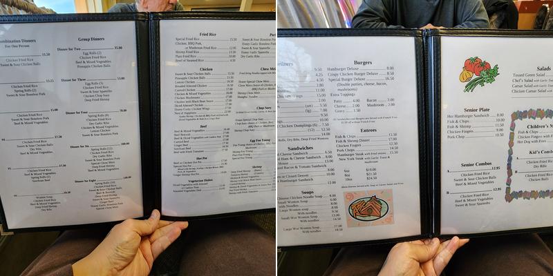 Maple Garden Restaurant Menu