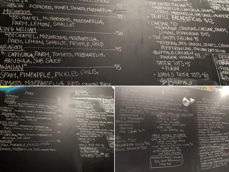 oddBar. Menu