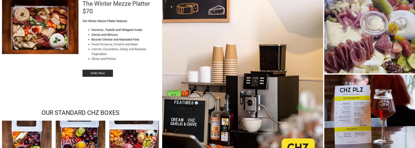 Chz Plz Menu