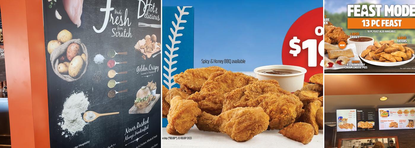 Mary Brown's Chicken & Taters Menu