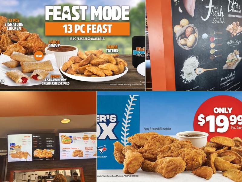 Mary Brown's Chicken & Taters Menu