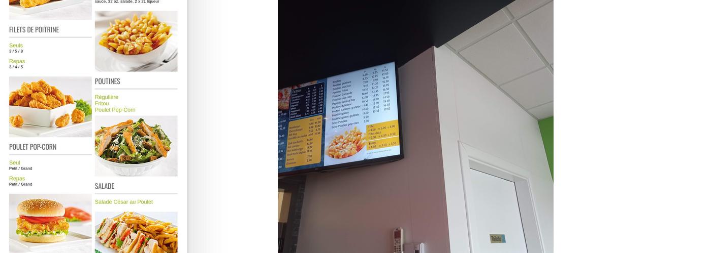 Fritou Begin Express Menu