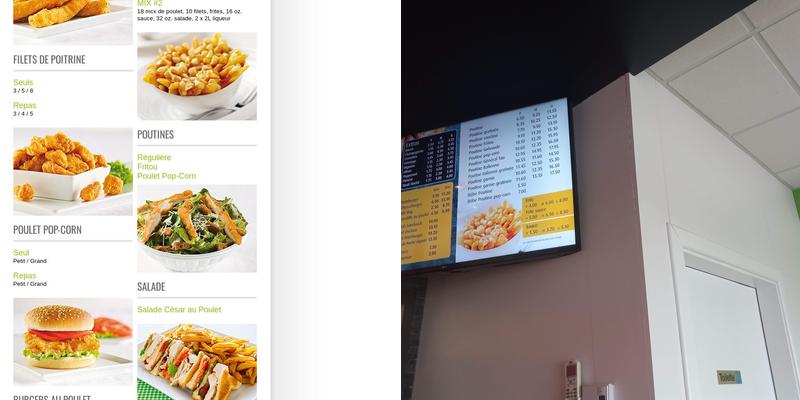 Fritou Begin Express Menu