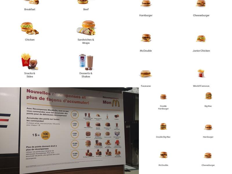 McDonald's Menu